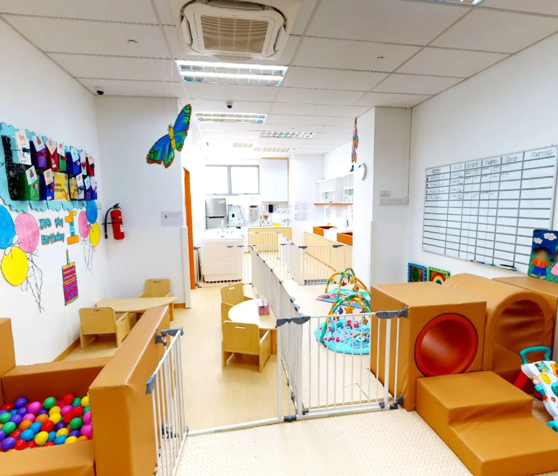 Posso Preschool infant care room