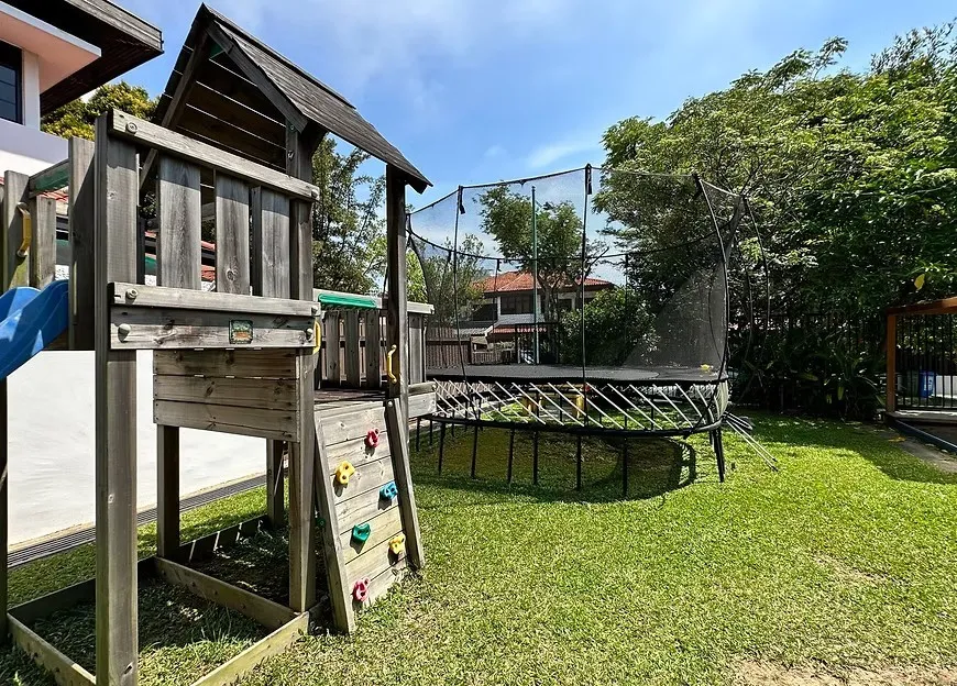 Large outdoor playground