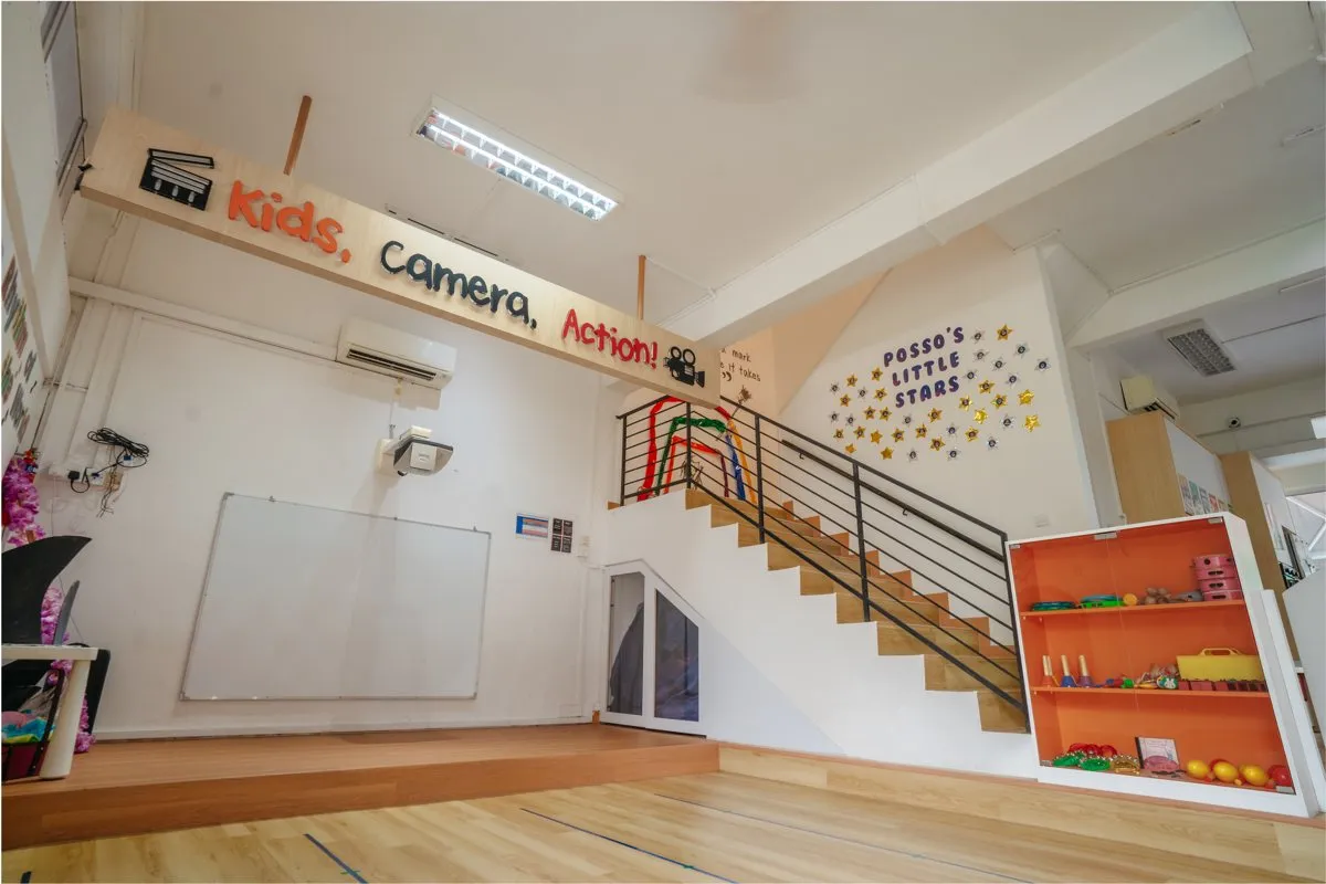 The speech and drama stage at Posso West Coast Rise