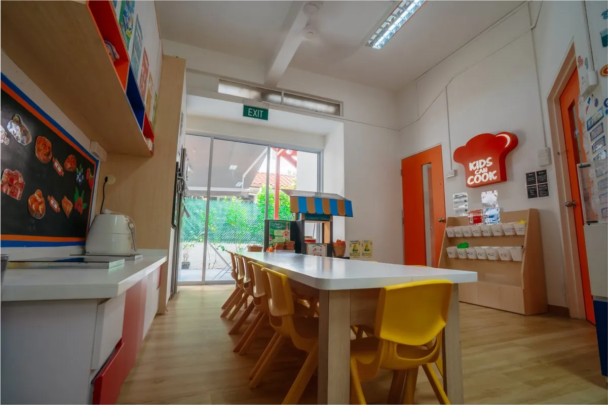 The child-sized kitchen at Posso West Coast Rise